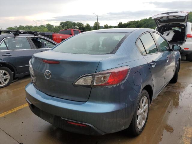 JM1BL1SF7A1332858 - 2010 MAZDA 3 I TEAL photo 4