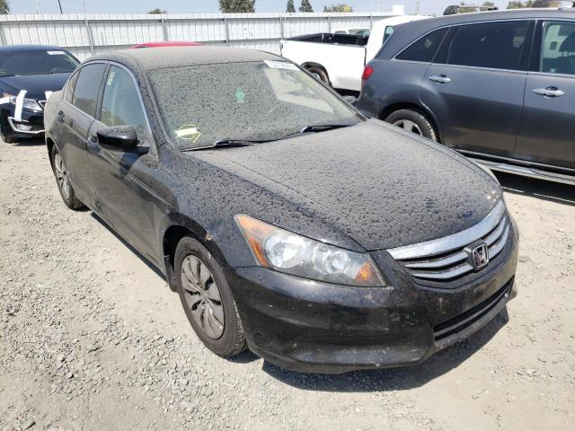 1HGCP2F31BA001209 - 2011 HONDA ACCORD LX BLACK photo 1