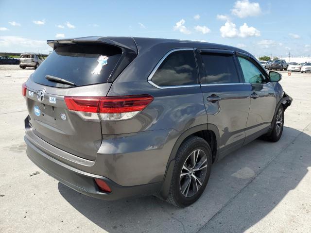 5TDZARFH1JS035652 - 2018 TOYOTA HIGHLANDER GRAY photo 4