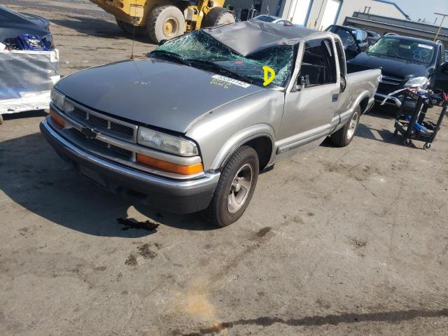 1GCCS19W828123005 - 2002 CHEVROLET S TRUCK S1 SILVER photo 2