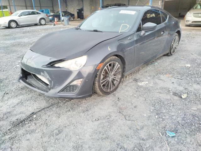 JF1ZNAA17D2707909 - 2013 TOYOTA SCION FR-S CHARCOAL photo 2