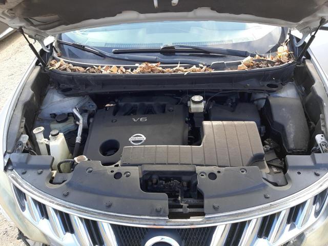 JN8AZ18W39W150532 - 2009 NISSAN MURANO SILVER photo 7