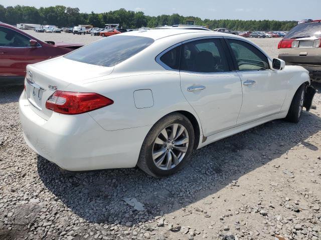 JN1BY1AP1BM326875 - 2011 INFINITI M37 WHITE photo 4