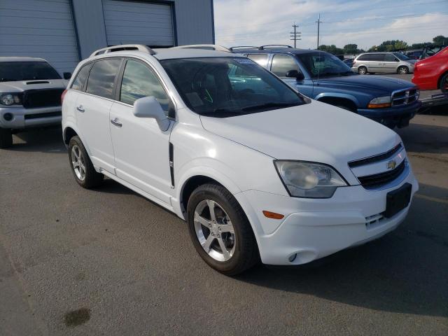 3GNAL3EK4DS598784 - 2013 CHEVROLET CAPTIVA LT WHITE photo 1