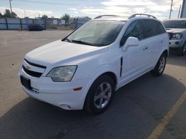 3GNAL3EK4DS598784 - 2013 CHEVROLET CAPTIVA LT WHITE photo 2