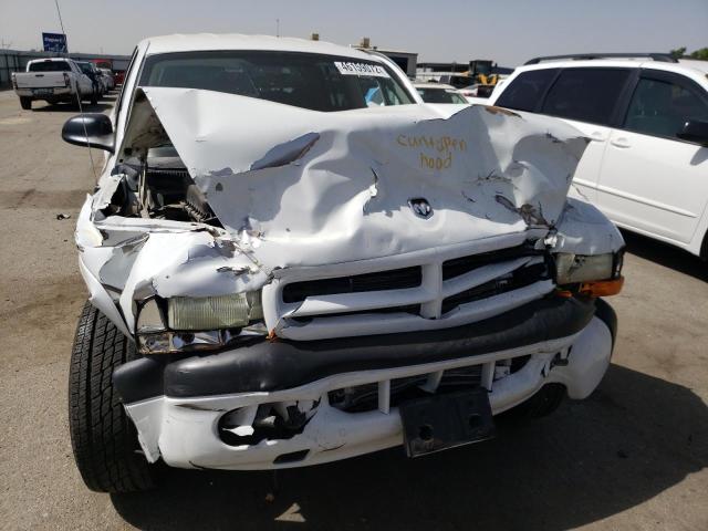 1B7HL38X72S545732 - 2002 DODGE DAKOTA QUA WHITE photo 9