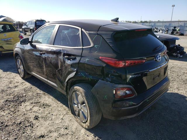 KM8K53AG1MU101680 - 2021 HYUNDAI KONA ULTIM BLACK photo 3