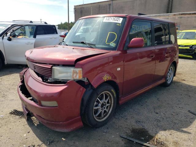 JTLKT324464085402 - 2006 TOYOTA XB BURGUNDY photo 2