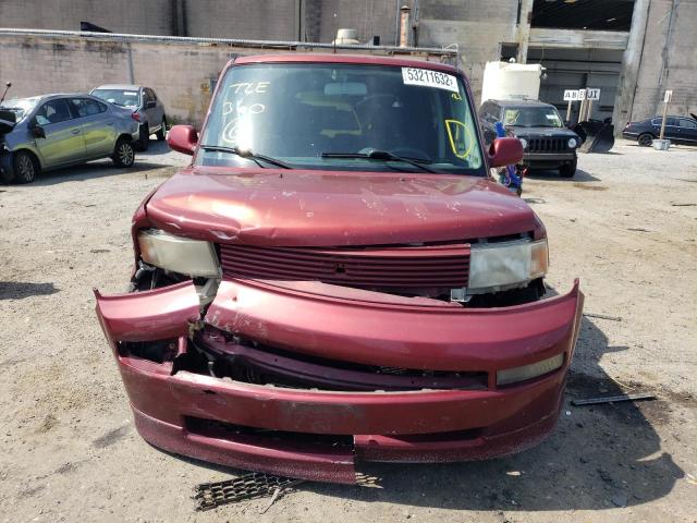 JTLKT324464085402 - 2006 TOYOTA XB BURGUNDY photo 9