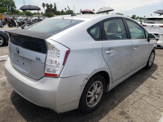 JTDKN3DU7B0265655 - 2011 TOYOTA PRIUS SILVER photo 4