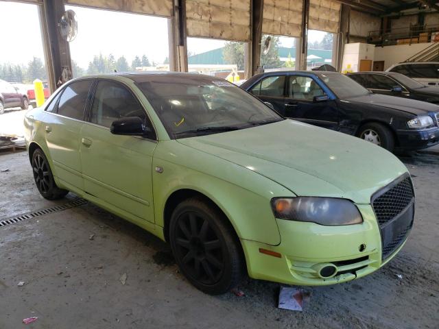 WAUAF78E87A208849 - 2007 AUDI A4 2 GREEN photo 1