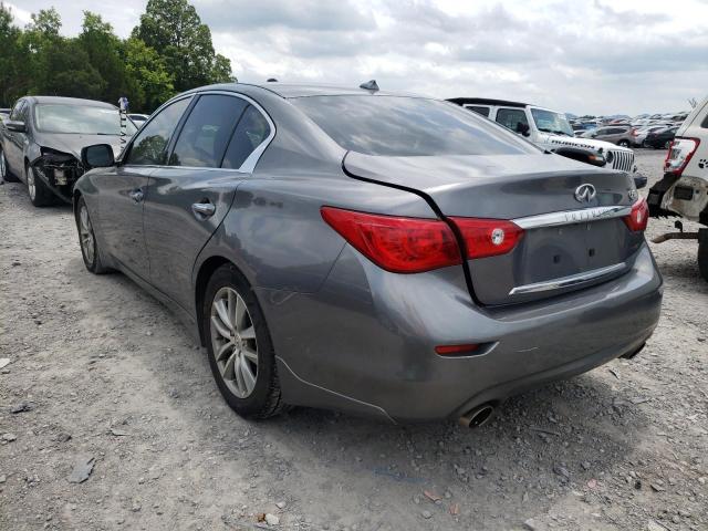 JN1BV7AP5EM675201 - 2014 INFINITI Q50 BASE SILVER photo 3