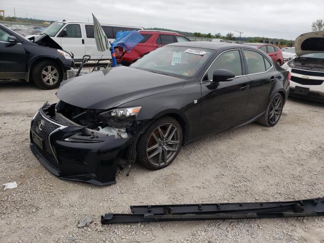 JTHCF1D20E5010968 - 2014 LEXUS IS 250 BLACK photo 2