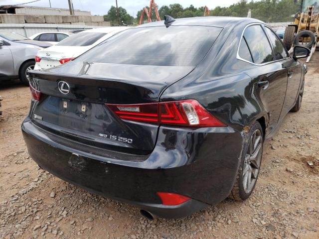 JTHCF1D2XF5024524 - 2015 LEXUS IS 250 BLACK photo 4