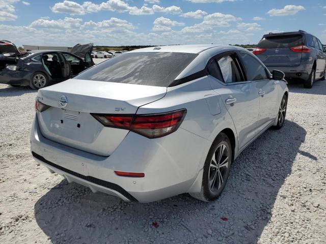 3N1AB8CV6NY245051 - 2022 NISSAN SENTRA SV SILVER photo 4