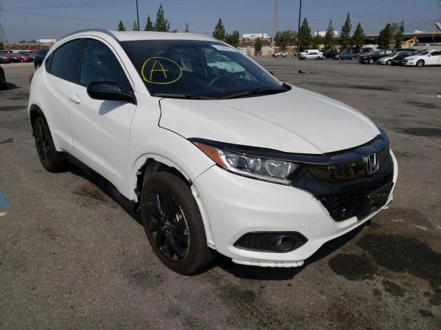 3CZRU5H16NM703087 - 2022 HONDA HR-V SPORT WHITE photo 1