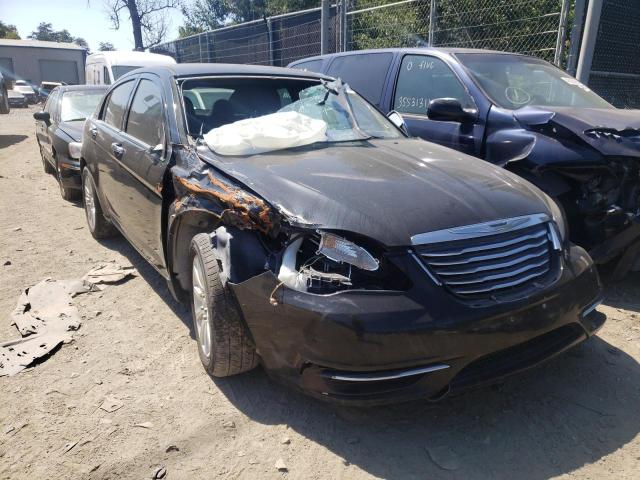 1C3CCBAB2CN295632 - 2012 CHRYSLER 200 LX BLACK photo 1