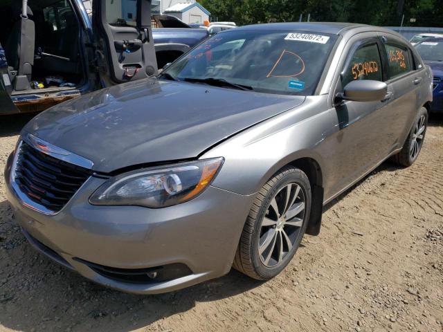 1C3CCBCG4DN550324 - 2013 CHRYSLER 200 LIMITE CHARCOAL photo 2