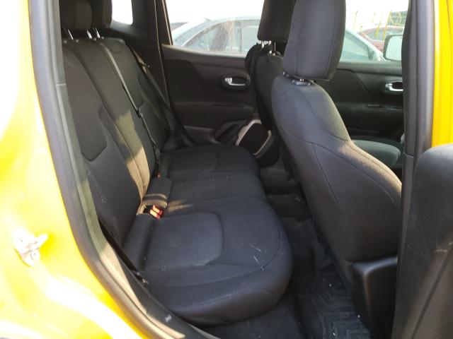 ZACCJBAB5HPF29410 - 2017 JEEP RENEGADE S Sarı foto 6