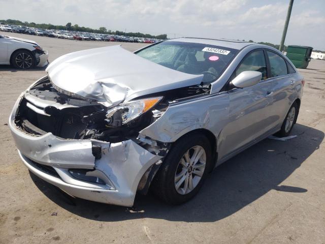 5NPEB4AC0DH801245 - 2013 HYUNDAI SONATA GLS SILVER photo 2