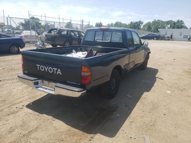 4TAVN52N3VZ280072 - 1997 TOYOTA TACOMA XTR BLUE photo 4