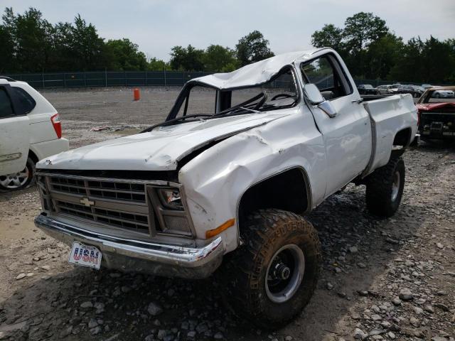 2GCCC14HXG1181200 - 1986 CHEVROLET C10 WHITE photo 2