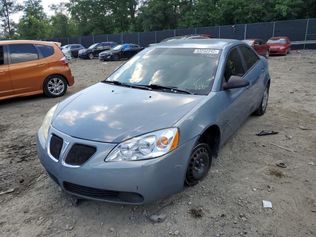 1G2ZF58B974165822 - 2007 PONTIAC G6 VALUE L BLUE photo 2