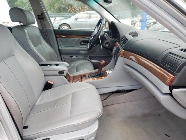 WBAGH83481DP26653 - 2001 BMW 7 SERIES SILVER photo 5