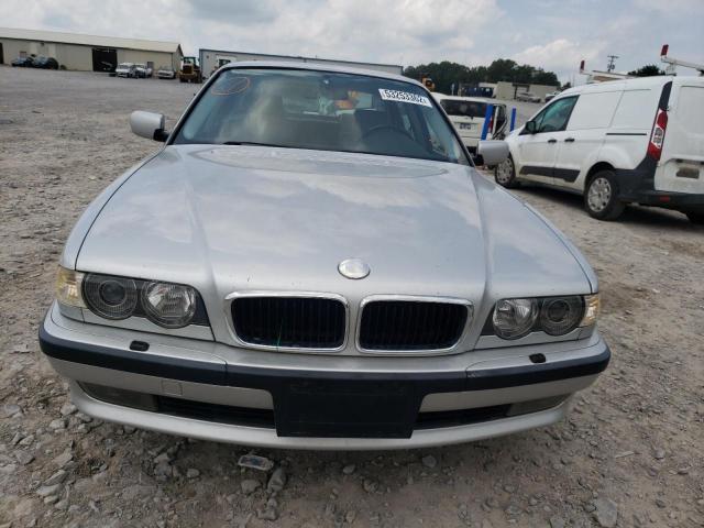 WBAGH83481DP26653 - 2001 BMW 7 SERIES SILVER photo 9