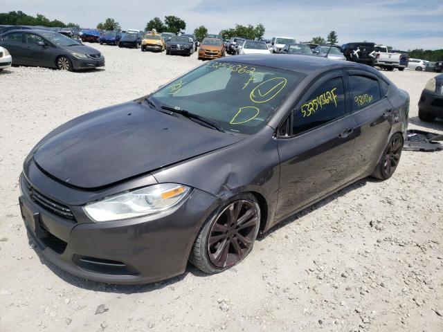 1C3CDFDH8GD728130 - 2016 DODGE DART SE AE GRAY photo 2