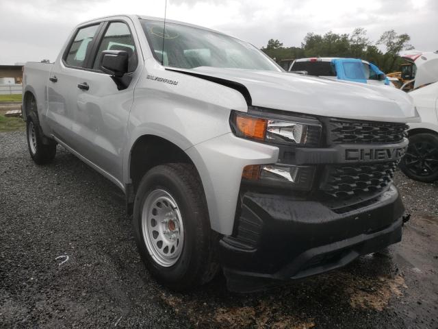 1GCPWAEK4NZ158406 - 2022 CHEVROLET SILVERADO SILVER photo 1