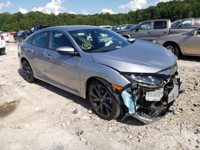 19XFC2F87KE050091 - 2019 HONDA CIVIC SPOR SILVER photo 1
