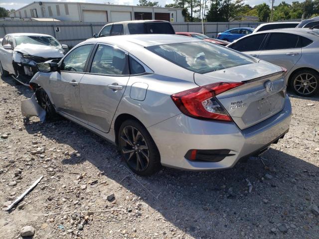 19XFC2F87KE050091 - 2019 HONDA CIVIC SPOR SILVER photo 3