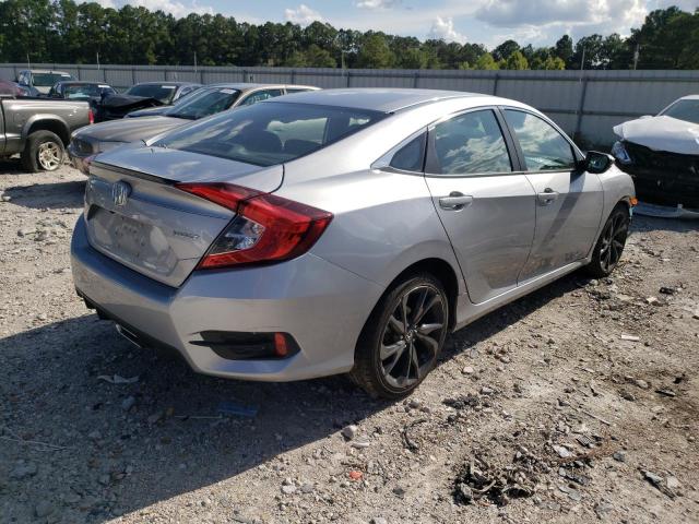 19XFC2F87KE050091 - 2019 HONDA CIVIC SPOR SILVER photo 4