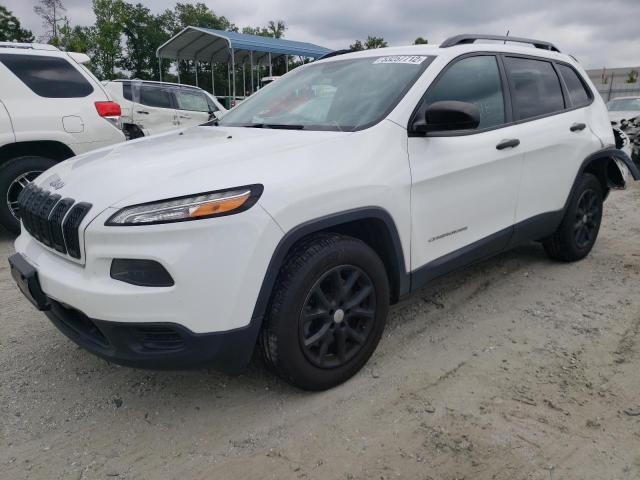 1C4PJMAB8HW649069 - 2017 JEEP CHEROKEE S WHITE photo 2