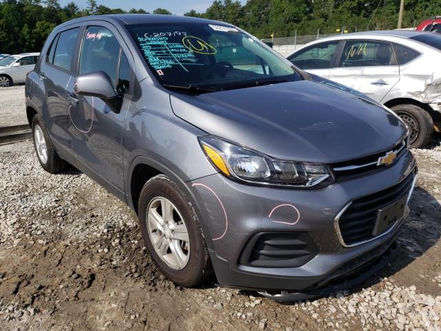 3GNCJKSB2LL203152 - 2020 CHEVROLET TRAX LS GRAY photo 1