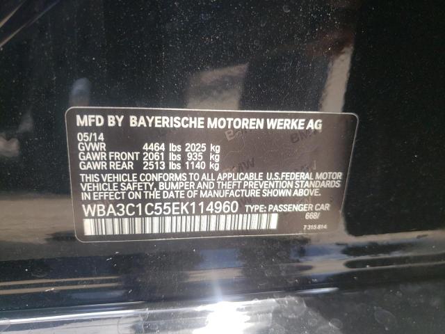 WBA3C1C55EK114960 - 2014 BMW 328 I SULEV  photo 10