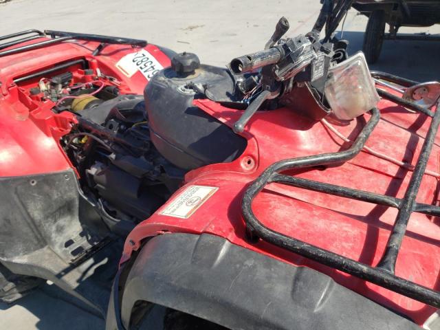 1HFTE31H894401537 - 2009 HONDA TRX500 FPE RED photo 10