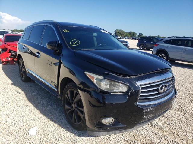 5N1AL0MN5DC311148 - 2013 INFINITI JX35 BLACK photo 1