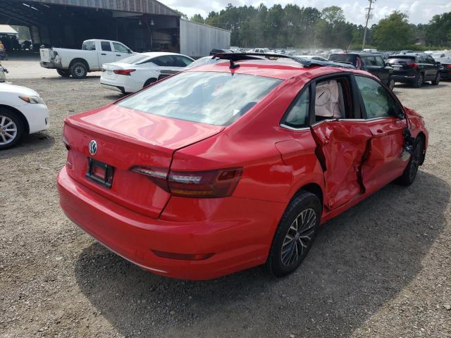 3VWE57BU4KM055676 - 2019 VOLKSWAGEN JETTA SEL RED photo 4