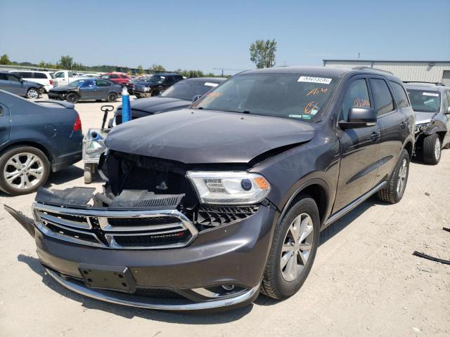 1C4RDJDG4EC599581 - 2014 DODGE DURANGO LI BLACK photo 2