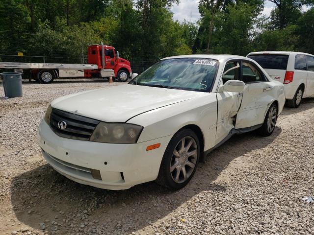 JNKAY41E73M004475 - 2003 INFINITI M45 WHITE photo 2