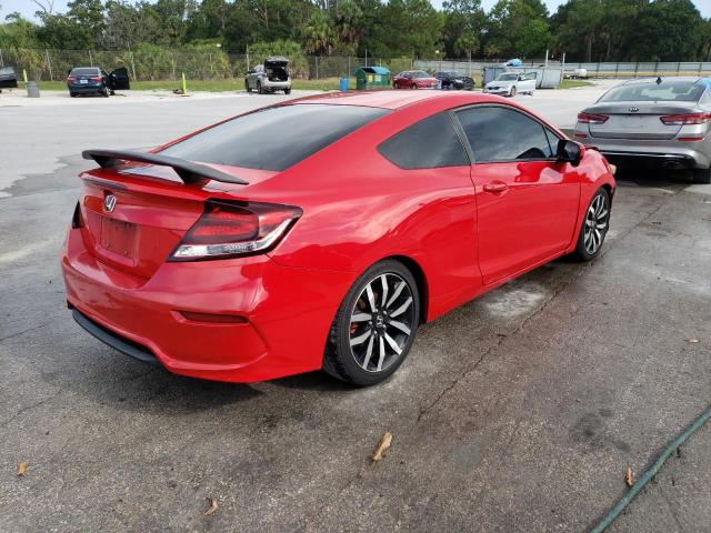 2HGFG3B07FH528693 - 2015 HONDA CIVIC EXL Qırmızı foto 4