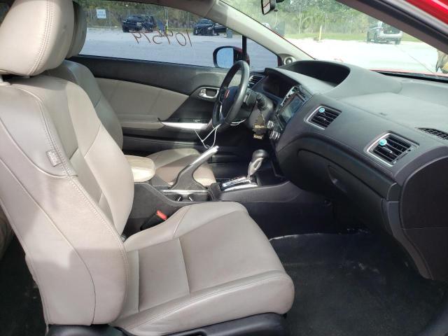 2HGFG3B07FH528693 - 2015 HONDA CIVIC EXL Qırmızı foto 5