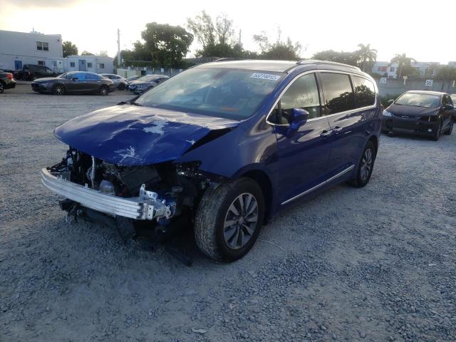 2C4RC1EG8LR172944 - 2020 CHRYSLER PACIFICA T BLUE photo 2