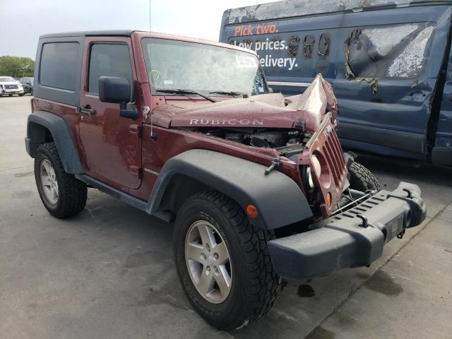 1J8GA641X7L194264 - 2007 JEEP WRANGLER R BURGUNDY photo 1