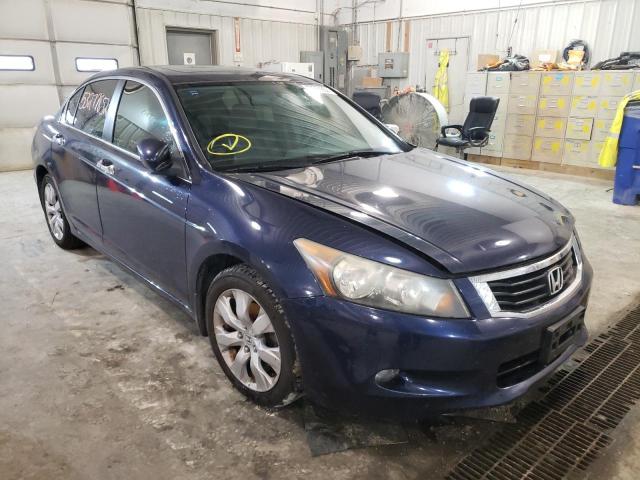 1HGCP36809A005148 - 2009 HONDA ACCORD BLUE photo 1