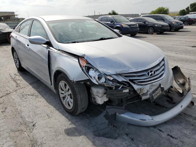 5NPEB4AC3DH548874 - 2013 HYUNDAI SONATA GLS SILVER photo 1