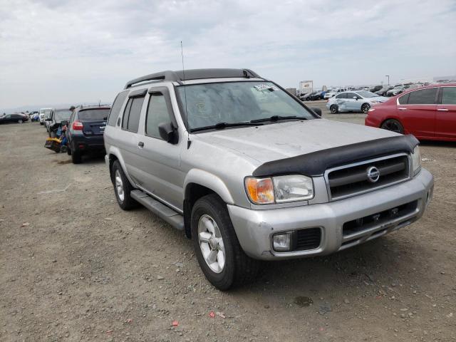 JN8DR09X33W712841 - 2003 NISSAN PATHFINDER GRAY photo 1