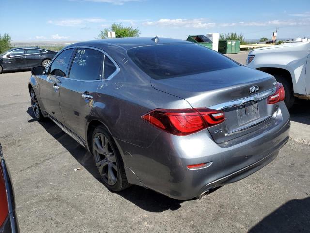 JN1BY1PR3JM370562 - 2018 INFINITI Q70L 3.7 L GRAY photo 3